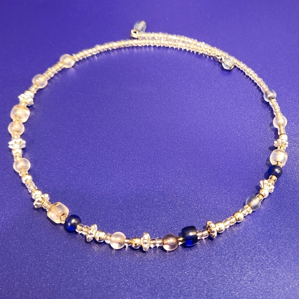 Beautiful beaded choker necklace